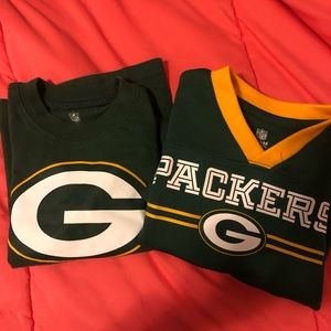 (2) 2T Greenbay Packers Shirts